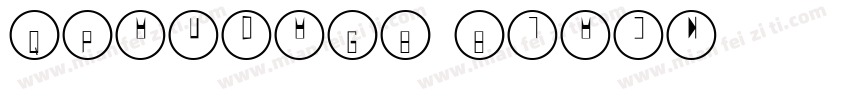 QPandaGB Black字体转换